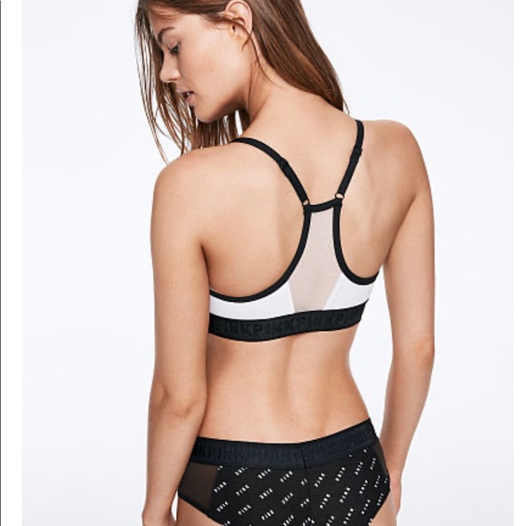 VS PINK Sexy Mesh Back Sports Bra!!! - Picture 2 of 4